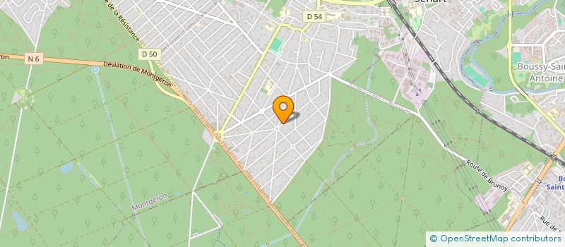 localisation de l'entreprise MONSIEUR THIERRY MENEZO  BRUNOY