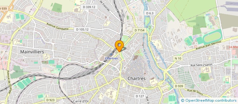 localisation de l'entreprise MONSIEUR THIERRY MERALI à CHARTRES