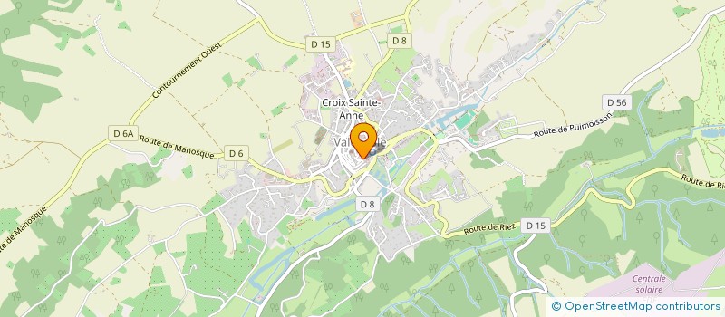 localisation de l'entreprise MONSIEUR THIERRY MERAUD à VALENSOLE