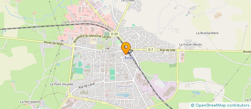 localisation de l'entreprise MONSIEUR THIERRY MERCIER  SAINT-GEORGES-SUR-ERVE