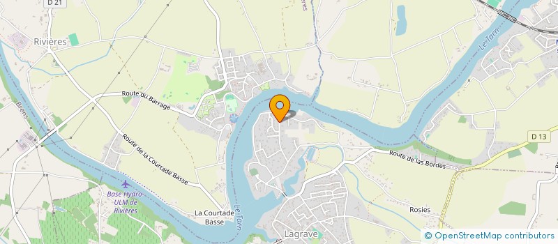 localisation de l'entreprise MONSIEUR THIERRY MERCIER  LAGRAVE