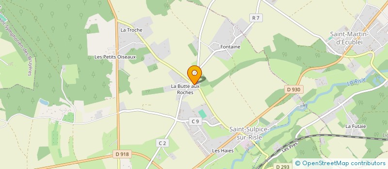 localisation de l'entreprise MONSIEUR THIERRY MERCIER à SAINT-SULPICE-SUR-RISLE