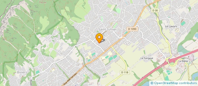 localisation de l'entreprise MONSIEUR THIERRY MERENCHOLE  SAINT-ISMIER