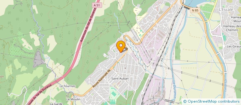 localisation de l'entreprise MONSIEUR THIERRY MERIEN  CHATEAU-ARNOUX-SAINT-AUBAN