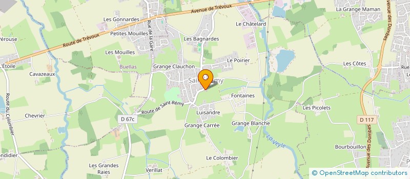 localisation de l'entreprise MONSIEUR THIERRY MERLE  SAINT-REMY