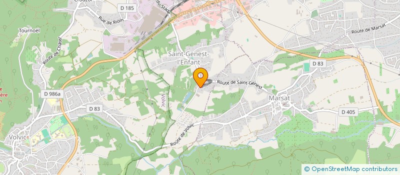 localisation de l'entreprise MONSIEUR THIERRY MESCLIER  MALAUZAT