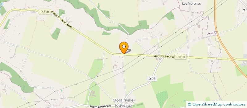 localisation de l'entreprise MONSIEUR THIERRY MESNIL  MORAINVILLE-JOUVEAUX