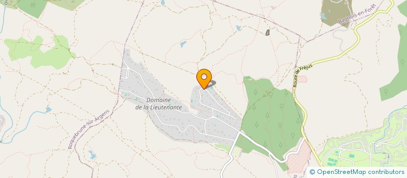 localisation de l'entreprise MONSIEUR THIERRY MEUNIER à PUGET-SUR-ARGENS