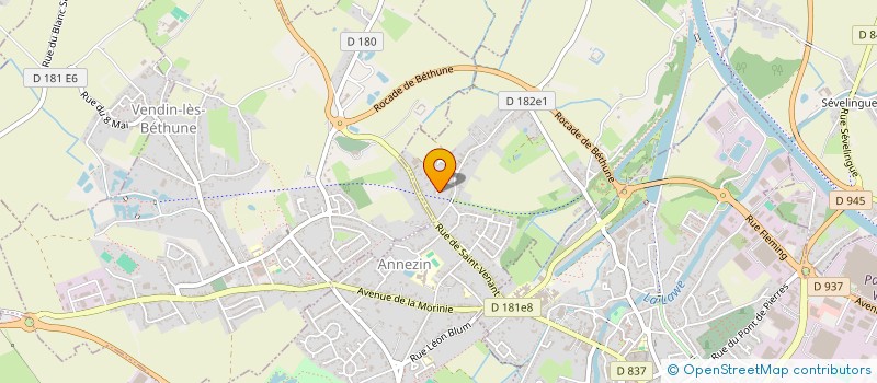 localisation de l'entreprise MONSIEUR THIERRY MEURDESOIF  ANNEZIN