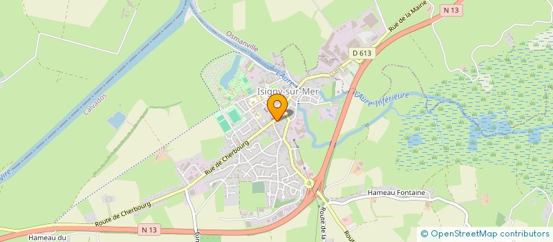 localisation de l'entreprise MONSIEUR THIERRY MEURDRA  ISIGNY-SUR-MER