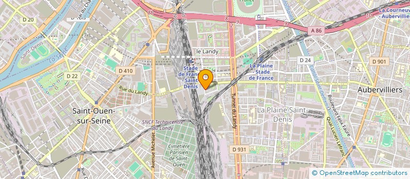 localisation de l'entreprise MONSIEUR THIERRY MEUROU  SAINT-DENIS