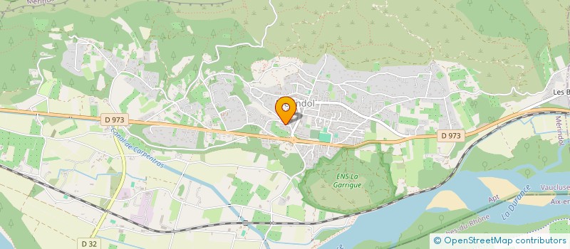 localisation de l'entreprise MONSIEUR THIERRY MEYSSARD  MERINDOL