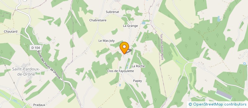 localisation de l'entreprise MONSIEUR THIERRY MEZURAT à LISLE
