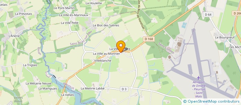 localisation de l'entreprise MONSIEUR THIERRY MICHAEL STEP HUET  PLEURTUIT