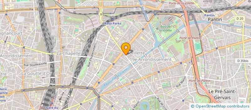 localisation de l'entreprise MONSIEUR THIERRY MICHAU  PARIS