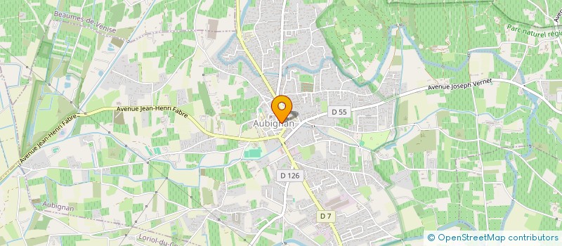 localisation de l'entreprise MONSIEUR THIERRY MICHAUD  AUBIGNAN