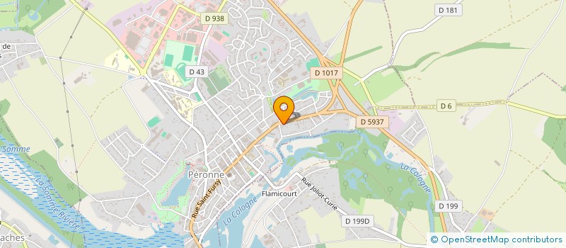 localisation de l'entreprise MONSIEUR THIERRY MICHEL  PERONNE