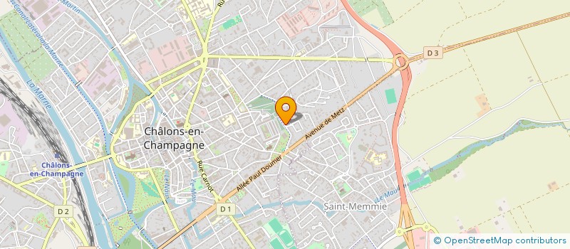 localisation de l'entreprise MONSIEUR THIERRY MICHEL  CHALONS-EN-CHAMPAGNE