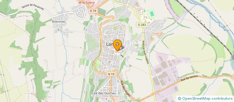 localisation de l'entreprise MONSIEUR THIERRY MICHEL à LANGRES