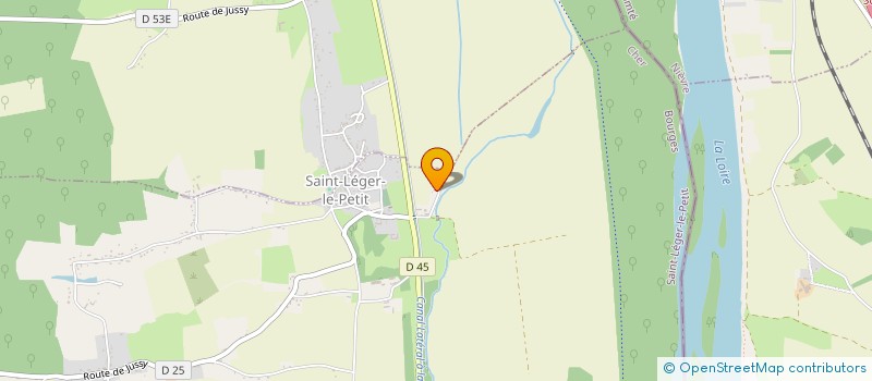 localisation de l'entreprise MONSIEUR THIERRY MICHEL  SAINT-LEGER-LE-PETIT