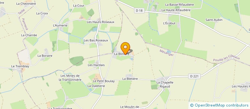 localisation de l'entreprise MONSIEUR THIERRY MICHEL à MESANGER