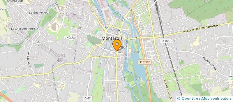localisation de l'entreprise MONSIEUR THIERRY MICHOT à MONTARGIS