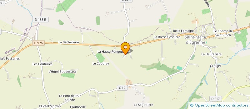 localisation de l'entreprise MONSIEUR THIERRY MICLARD à SAINT MARS D'EGRENNE