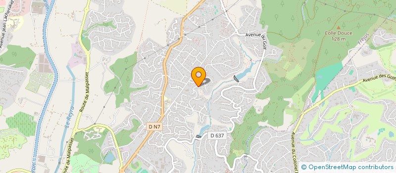 localisation de l'entreprise MONSIEUR THIERRY MILLIEN à FREJUS