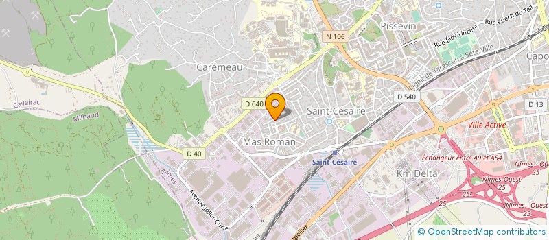 localisation de l'entreprise MONSIEUR THIERRY MILLOTTE  NIMES