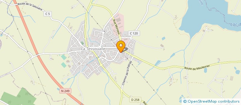 localisation de l'entreprise MONSIEUR THIERRY MIMBRE  SAINT-CHRISTOPHE-DU-BOIS