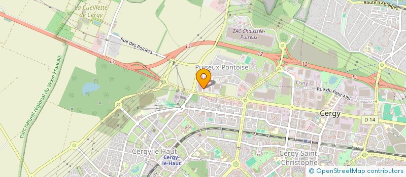 localisation de l'entreprise MONSIEUR THIERRY MINCHELLA à PUISEUX-PONTOISE