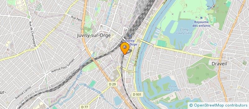 localisation de l'entreprise MONSIEUR THIERRY MINOR  JUVISY-SUR-ORGE