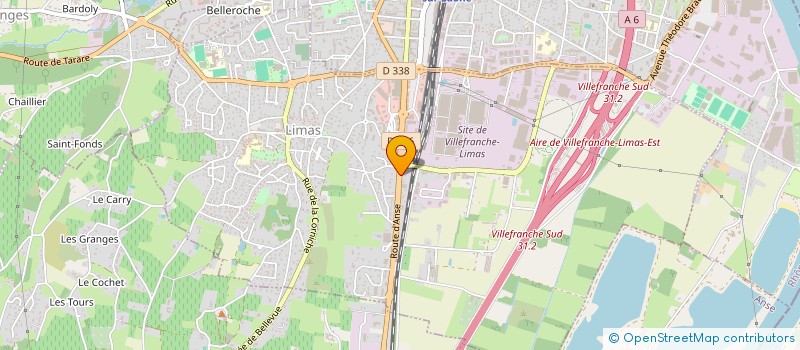 localisation de l'entreprise MONSIEUR THIERRY MIOLANE  LIMAS