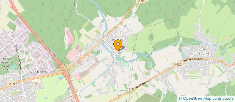 localisation de l'entreprise MONSIEUR THIERRY MIQUEL  DOGNEVILLE