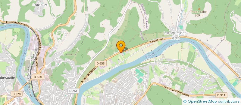 localisation de l'entreprise MONSIEUR THIERRY MIQUEL  CAHORS