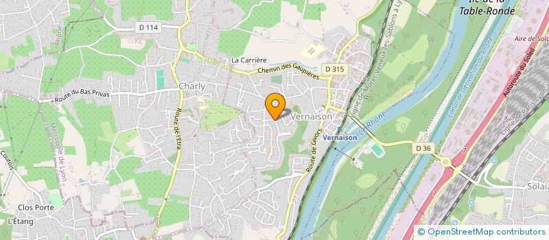 localisation de l'entreprise MONSIEUR THIERRY MIRMAND  VERNAISON