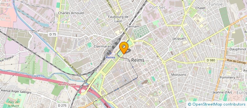 localisation de l'entreprise MONSIEUR THIERRY MOBUCHON  REIMS