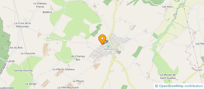 localisation de l'entreprise MONSIEUR THIERRY MOISAN  HENANSAL