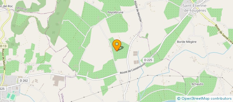 localisation de l'entreprise MONSIEUR THIERRY MOLL  FONGRAVE