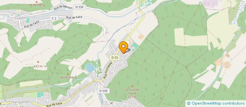 localisation de l'entreprise MONSIEUR THIERRY MOLL  FALCK