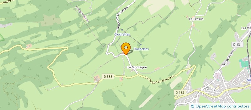 localisation de l'entreprise MONSIEUR THIERRY MOLLARD  GILLEY