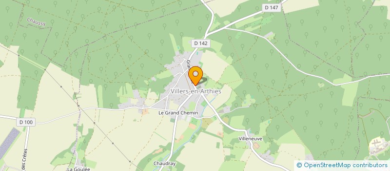 localisation de l'entreprise MONSIEUR THIERRY MONCOURT  VILLERS-EN-ARTHIES