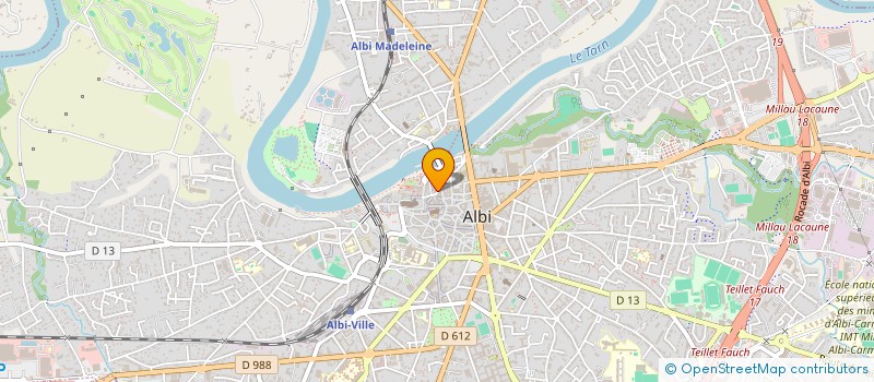 localisation de l'entreprise MONSIEUR THIERRY MONFERRAN à ALBI