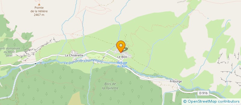 localisation de l'entreprise MONSIEUR THIERRY MONIER  CHAMPAGNY-EN-VANOISE