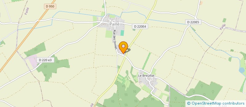 localisation de l'entreprise MONSIEUR THIERRY MONNET  PAILLE