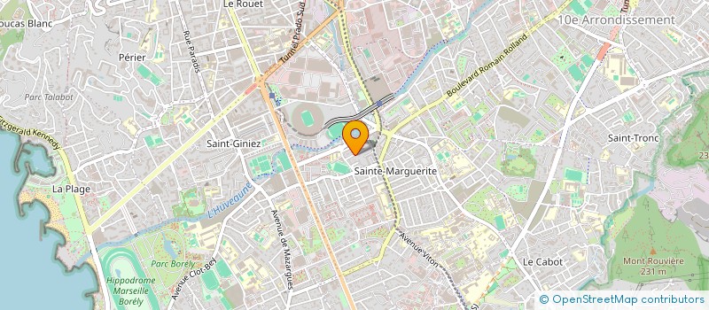 localisation de l'entreprise MONSIEUR THIERRY MONNET à MARSEILLE