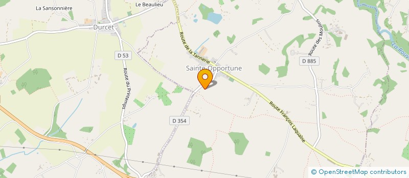 localisation de l'entreprise MONSIEUR THIERRY MONNIER à SAINTE-OPPORTUNE