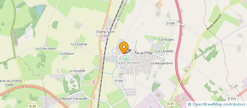 localisation de l'entreprise MONSIEUR THIERRY MONNIETTE à VALFRAMBERT