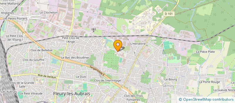 localisation de l'entreprise MONSIEUR THIERRY MONOT à FLEURY-LES-AUBRAIS