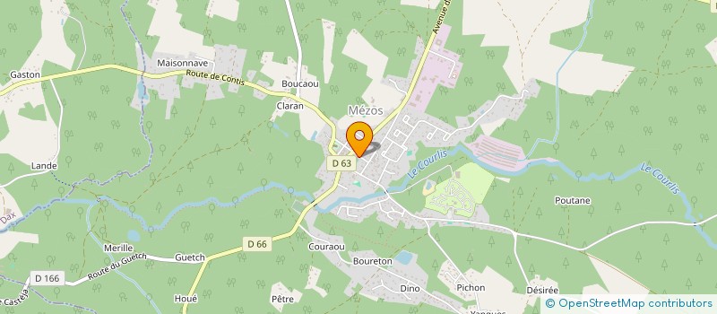 localisation de l'entreprise MONSIEUR THIERRY MONTEIL  LIT-ET-MIXE